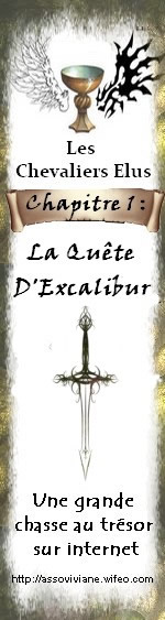 Chasse au trésor La Quête d'Excalibur