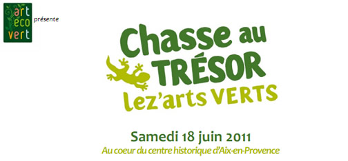 Aix en Provence - Chasse au trésor Lez'Arts Verts