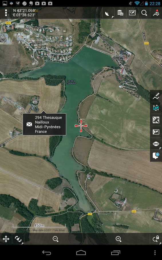 Android et le Geocaching : Application LOCUS – Chapitre 2 : Live Map ...