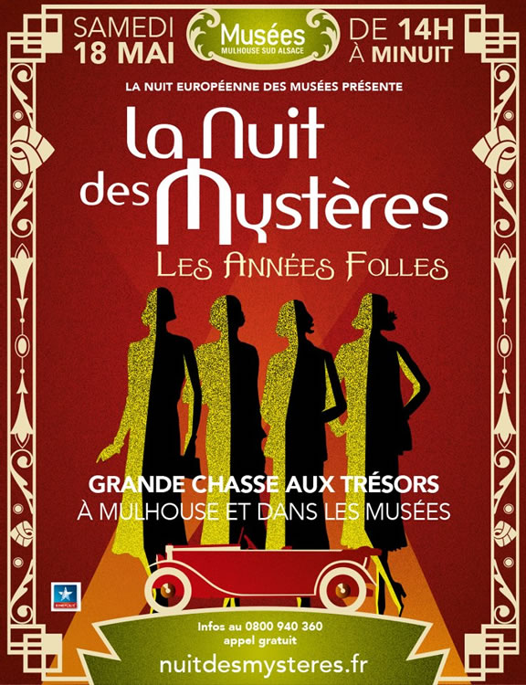 La Nuit des Mystères 2013 - Les Années Folles