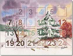 Ciste Thématique - Calendrier de l'avent