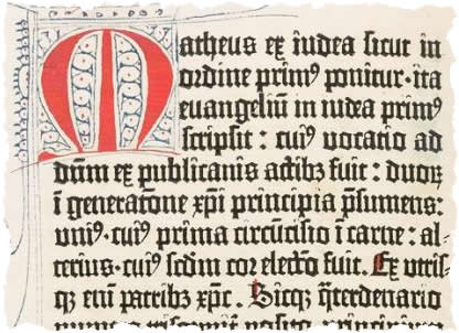Bible de Gutenberg de 1455