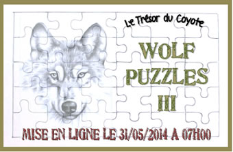 Le trésor du Coyote - Wolf Puzzles III