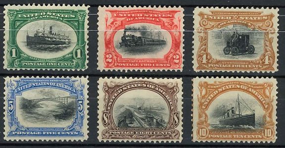 Gagnez une série de timbres US de l'Exposition de Buffalo en 1901 avec les Grands Concours Delcampe