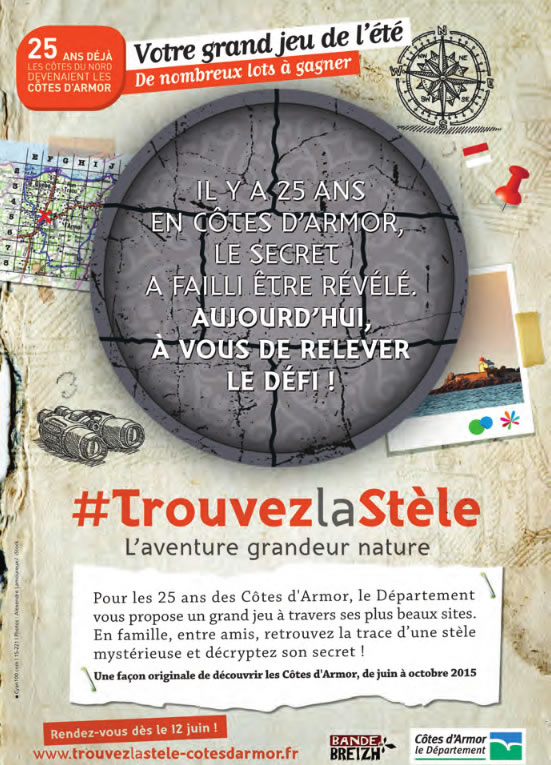 Trouvez la Stèle - Côtes d'Armor