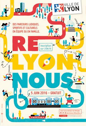 Re Lyon Nous : parcours ludiques- 2016