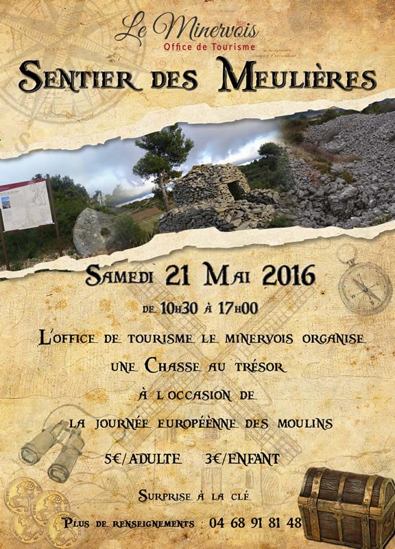 Chasse au trésor sur le sentier des meulières
