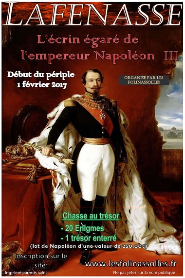 L'écrin égaré de l'empereur Napoléon III - Chasse au trésor