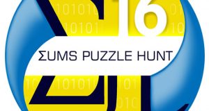 Σums Puzzle Hunt 2016 - La chasse au trésor