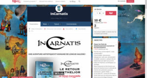 Le livre InCarnatis a 1 an et, à cette occasion, l'équipe InCarnatis lance une cagnotte sur le site Tipeee