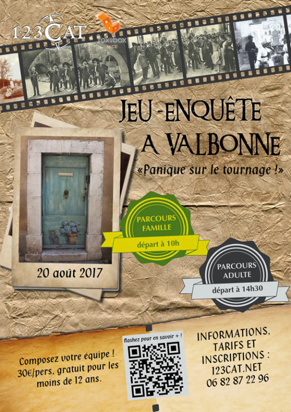 Jeu-enquête à Valbonne