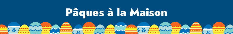 Chasse aux œufs de Pâques à l'intérieur