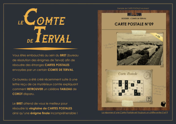 Le Comte de Terval - La toile de Corot - Chasse au trésor