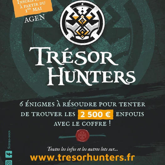Trésor Hunters - Agen - Chasse au trésor à la recherche des reliques de Sainte-Foy