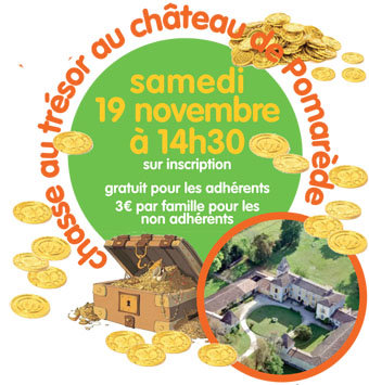 Chasse au trésor au Château de Pomarède - Lot-et-Garonne