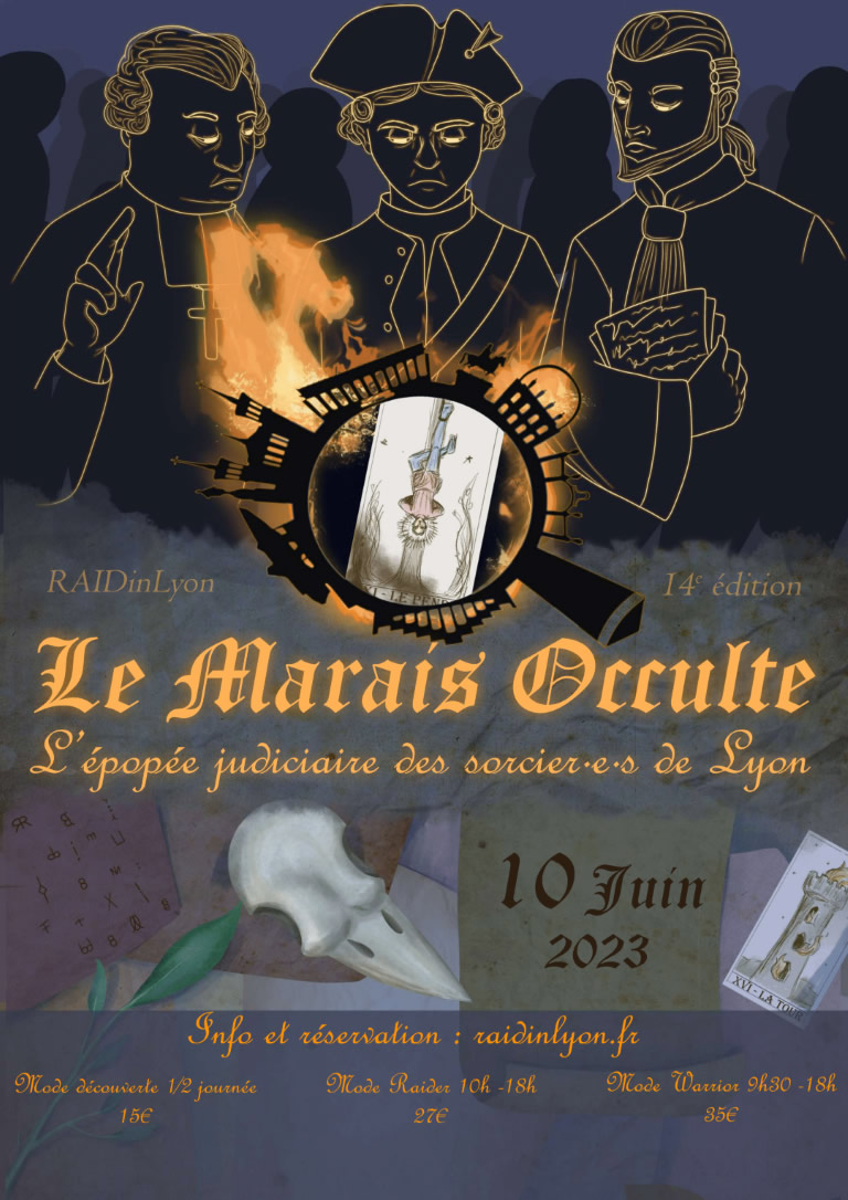 RAIDinLyon 2023 : Le Marais Occulte