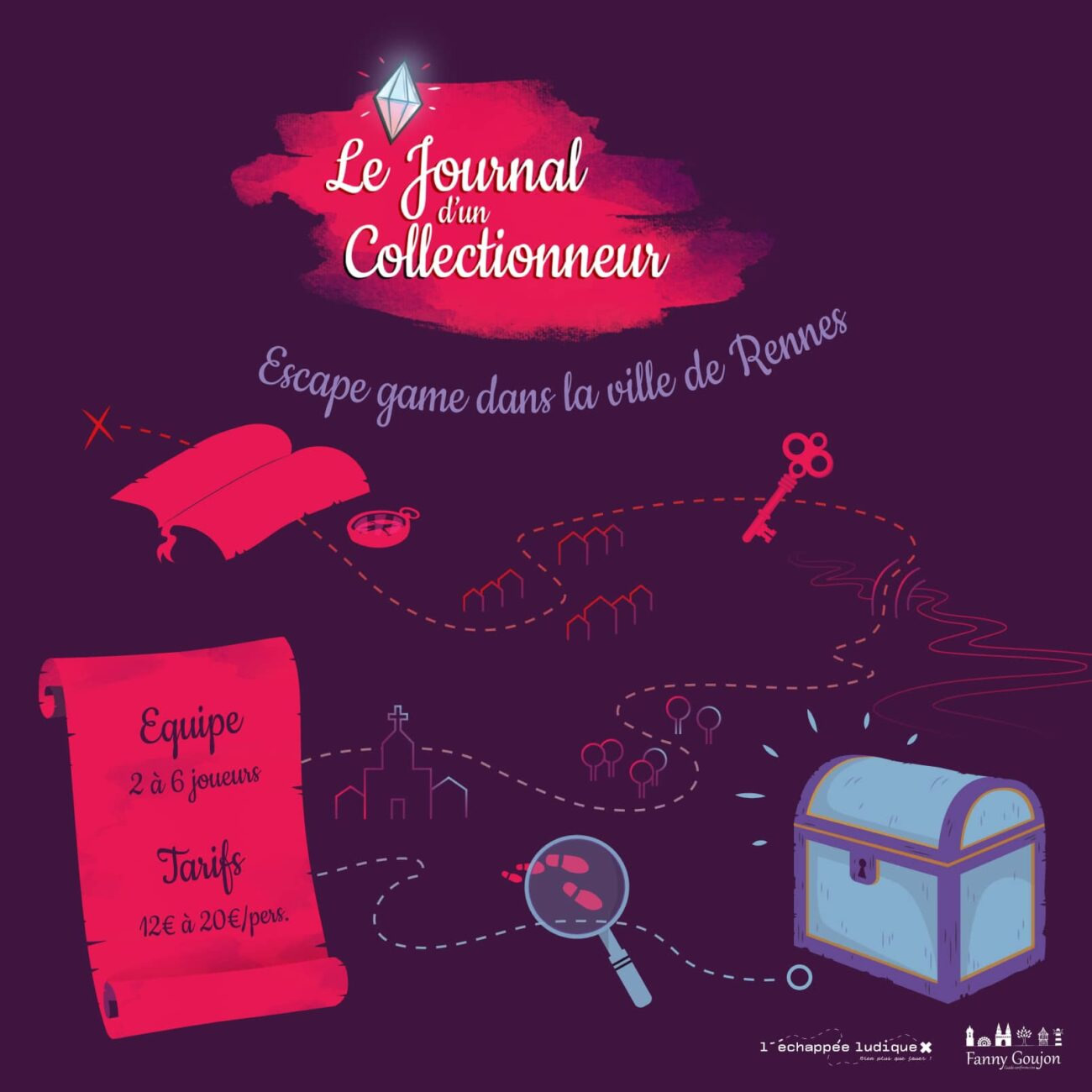 Escape game au cœur de Rennes - Le Journal d'un Collectionneur