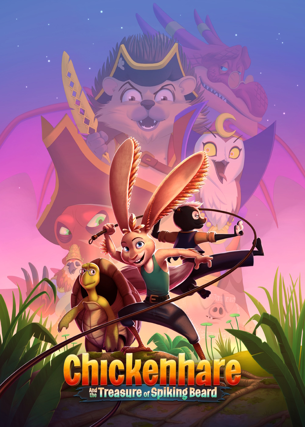 Chickenhare and the Treasure of Spiking-Beard - Chasse au trésor et jeu vidéo