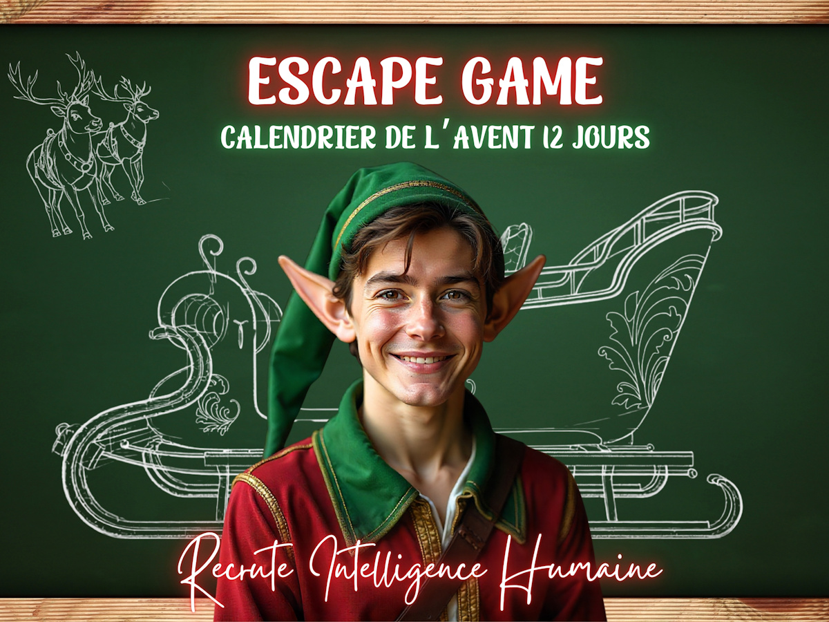 12 jours pour sauver Noël - Escape game calendrier de l'Avent