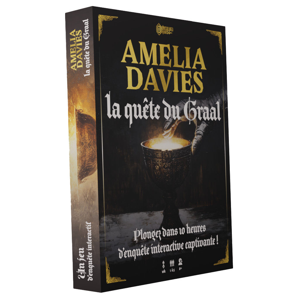 Amélia Davies - La Quête du Graal : Une enquête historique et immersive !