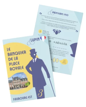 Paris - Chasse au trésor Lupin dans le Marais