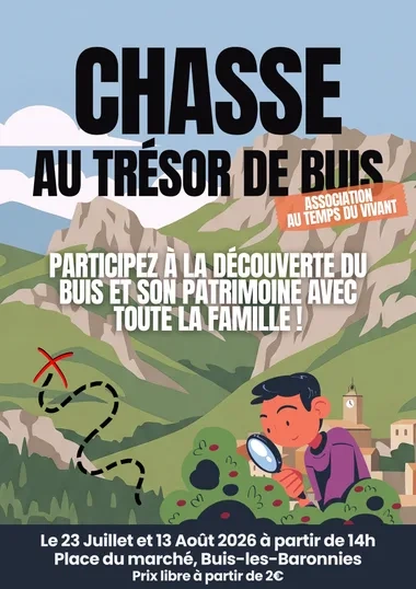 Chasse au trésor Les Mystères du Buis