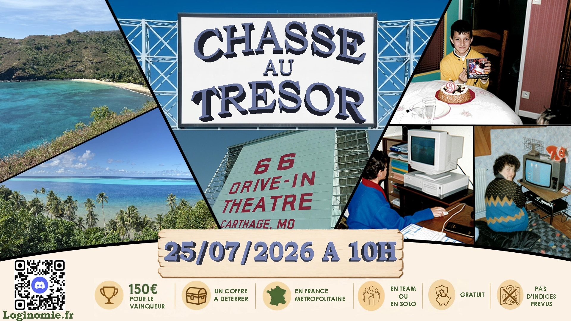 Chasse anonyme - La chasse au trésor