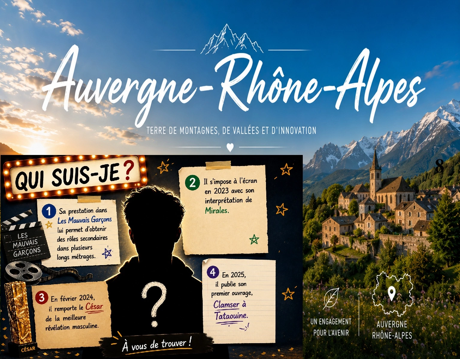 Chasse au trésor - Auvergne-Rhône-Alpes - A la recherche de Mr ou Mme