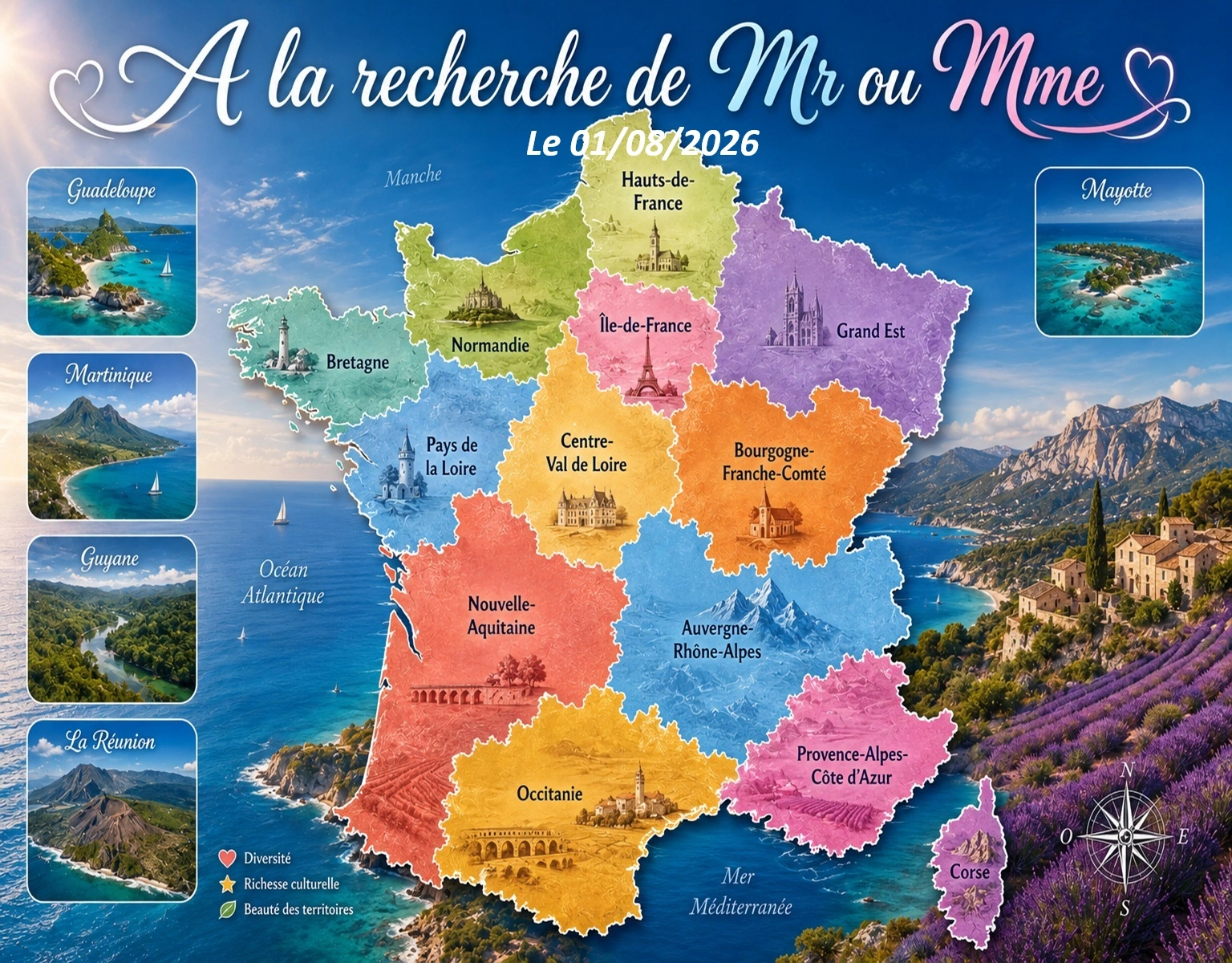 Chasse au trésor gratuite : A la recherche de Mr ou Mme
